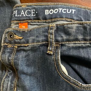 Children’s Place Blue Jeans. Size 18. Bootcut Blue Jeans